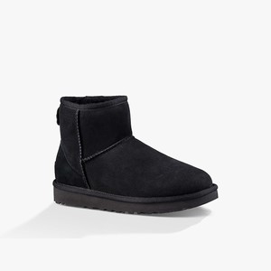 Ugg Classic Mini II Women Classic Boots Black (4357AKHLN)